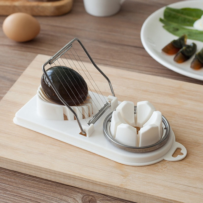 Creative Egg Cutter Fancy Egg Slicer Practical Kitchen Gadgets