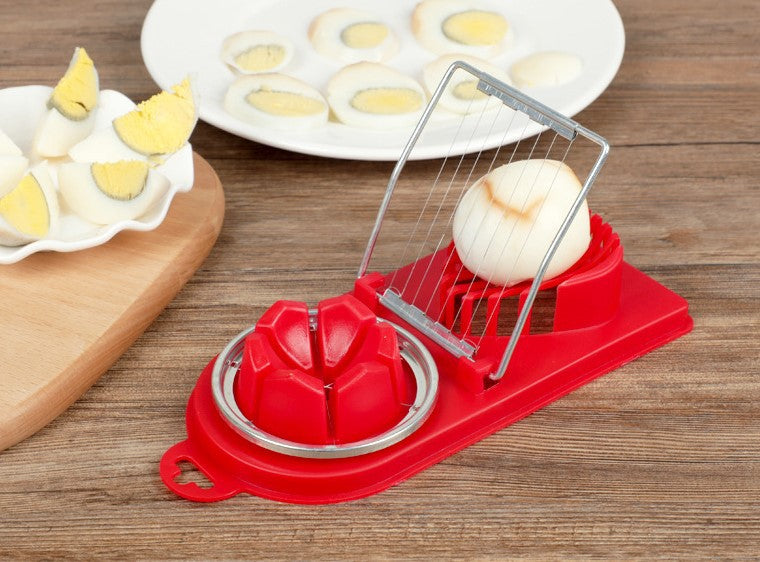 Creative Egg Cutter Fancy Egg Slicer Practical Kitchen Gadgets