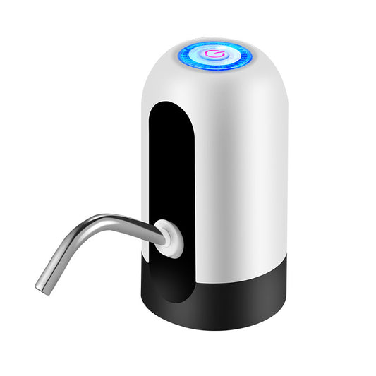 Portable USB Charging Electric Pumping Automatic Water Dispenser White/Black